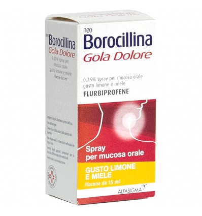 NEOBOROCILLINA GOLADOLORE SPRAY LIMONE&MIELE