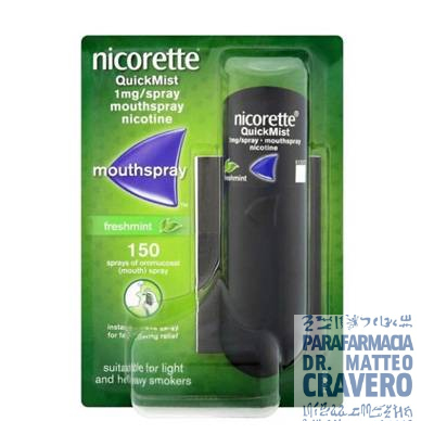 NICORETTEQUICK SPRAY 1 FLACONE 150 DOSI