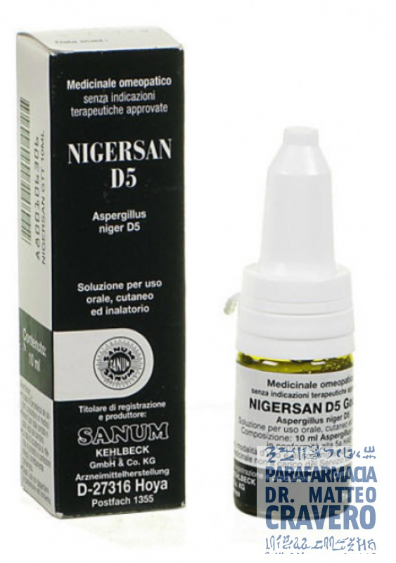 NIGERSAN D5 GOCCE 10ML SANUM