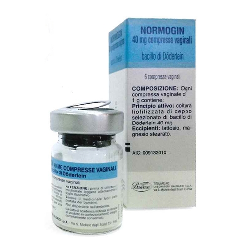 Normogin 6 compresse Vaginali 