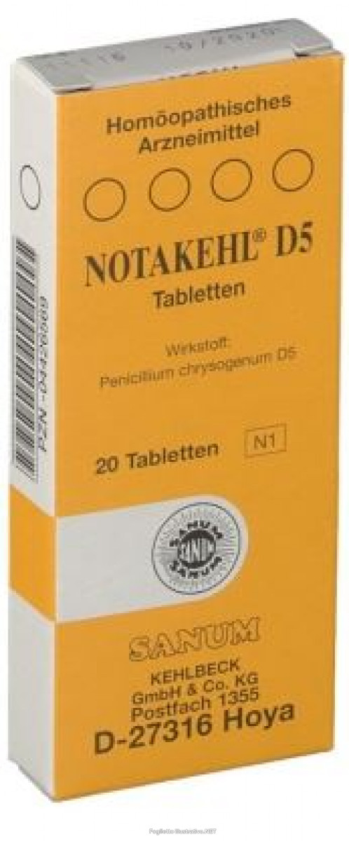 Notakehl D5 20 compresse