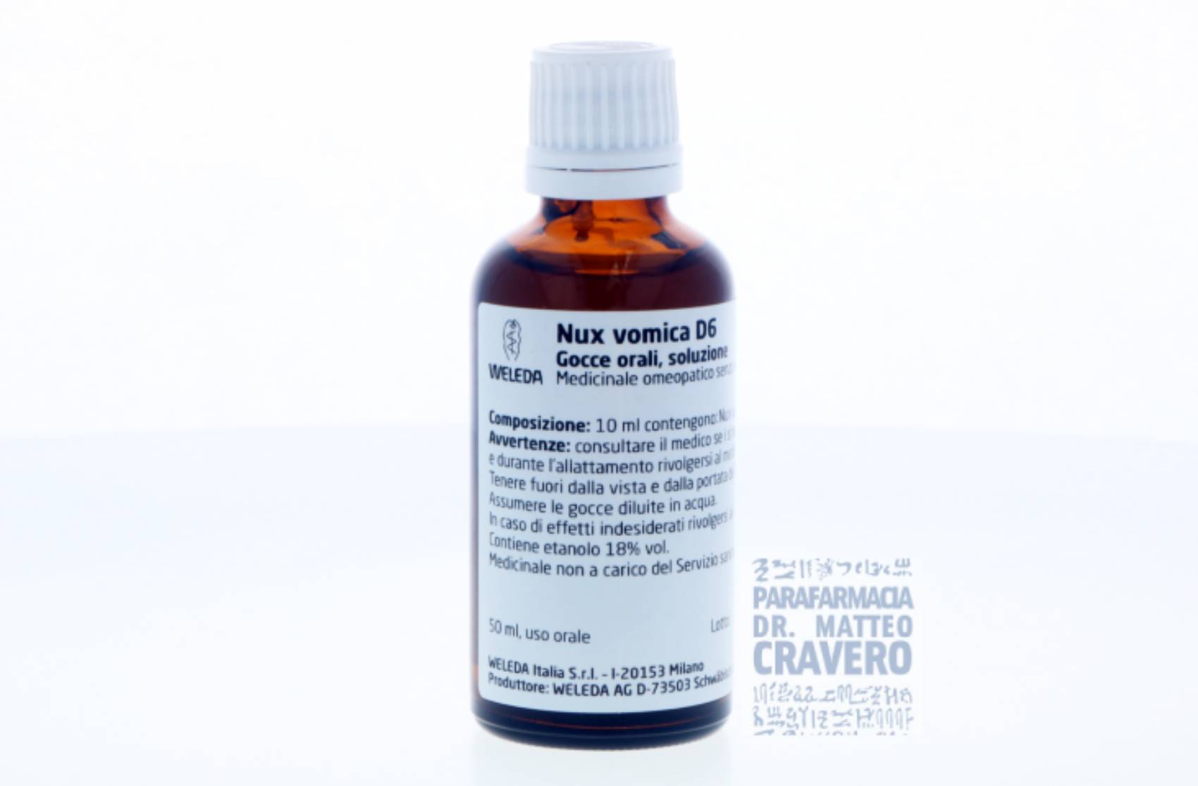 Nux Vomica D6 50ml Gocce