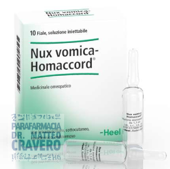 NUX VOMICA Homaccord 10 fiale HEEL