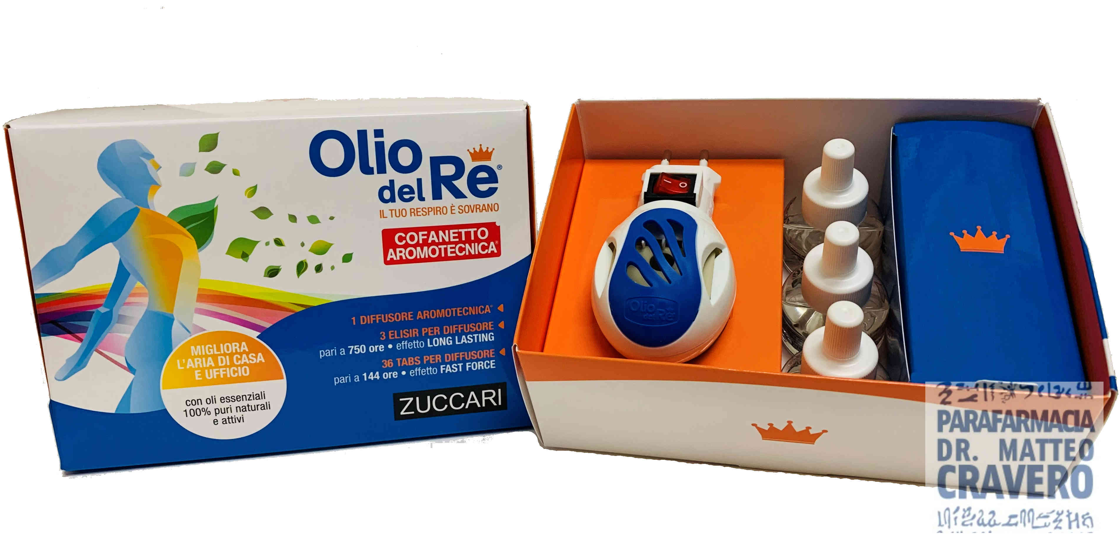 OLIO DEL RE COFANETTO AROMOTECNICA 16 pezzi