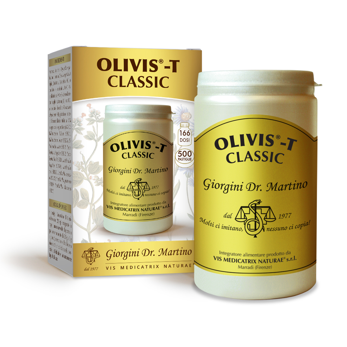 OLIVIS-T CLASSIC 500 PASTIGLIE