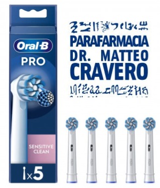 Oral b Pro Sensitive Clean 5 testine