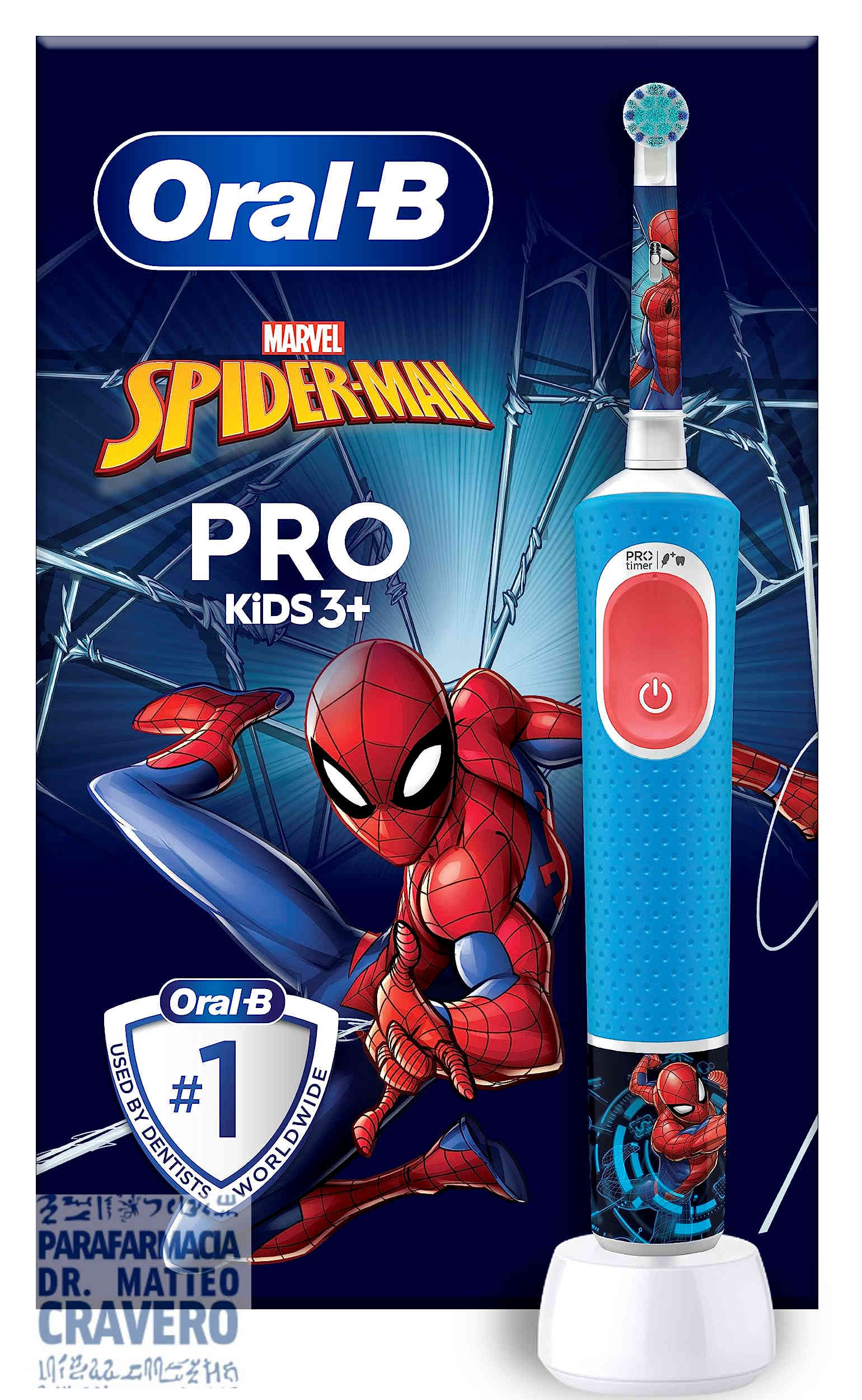 Oral B Vitality Spiderman kids 3+