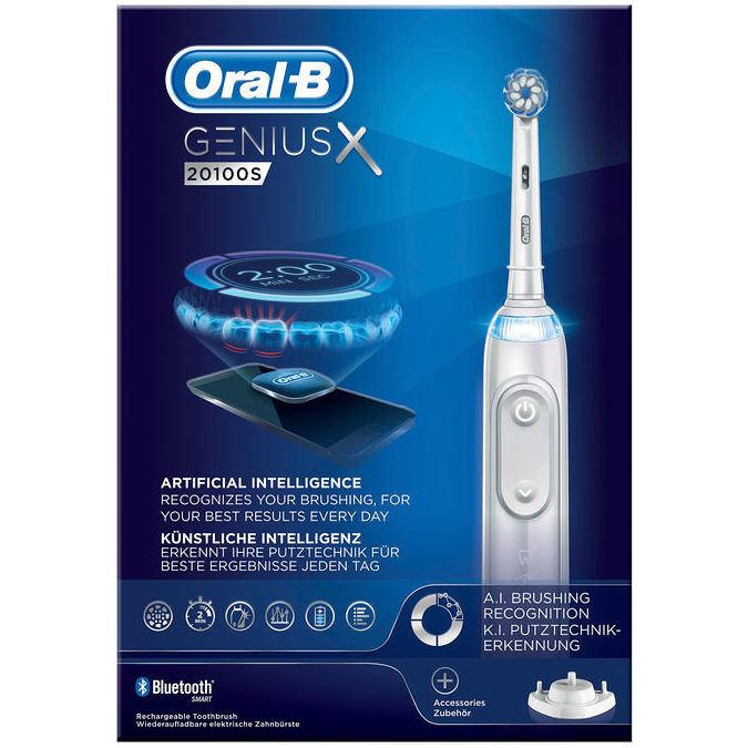 Oralb Power Geniusx 20100s Bianco