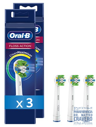 ORALB TESTINE Floss Action 3 testine