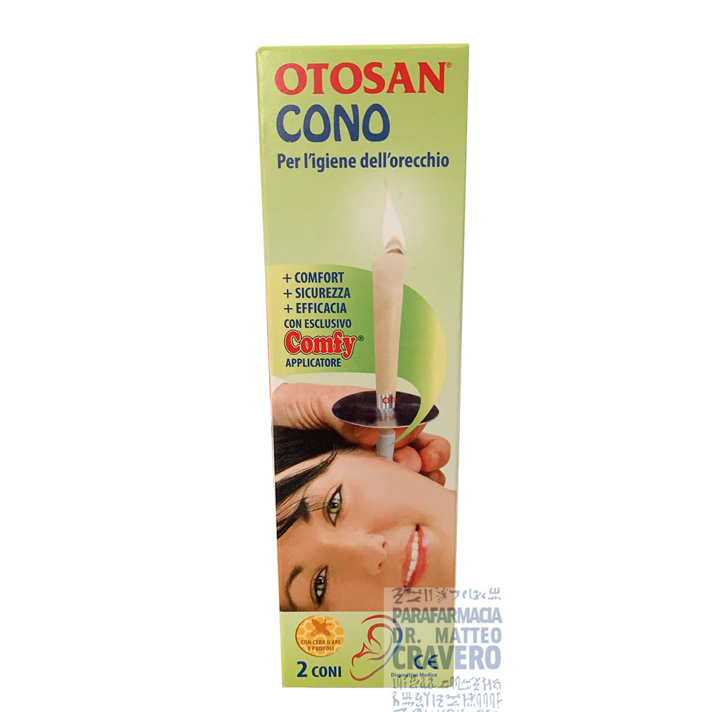 Otosan cono igiene orecchio 2 coni