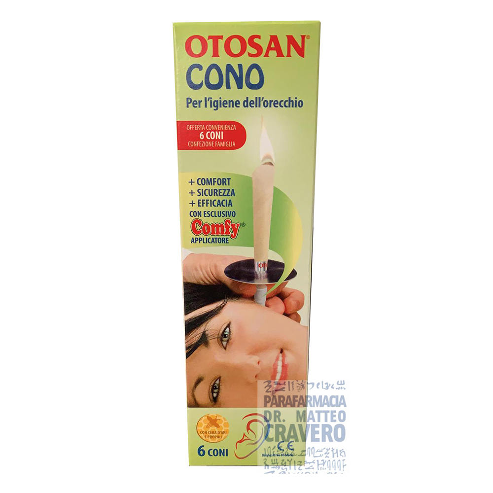 Otosan cono igiene orecchio 6 coni