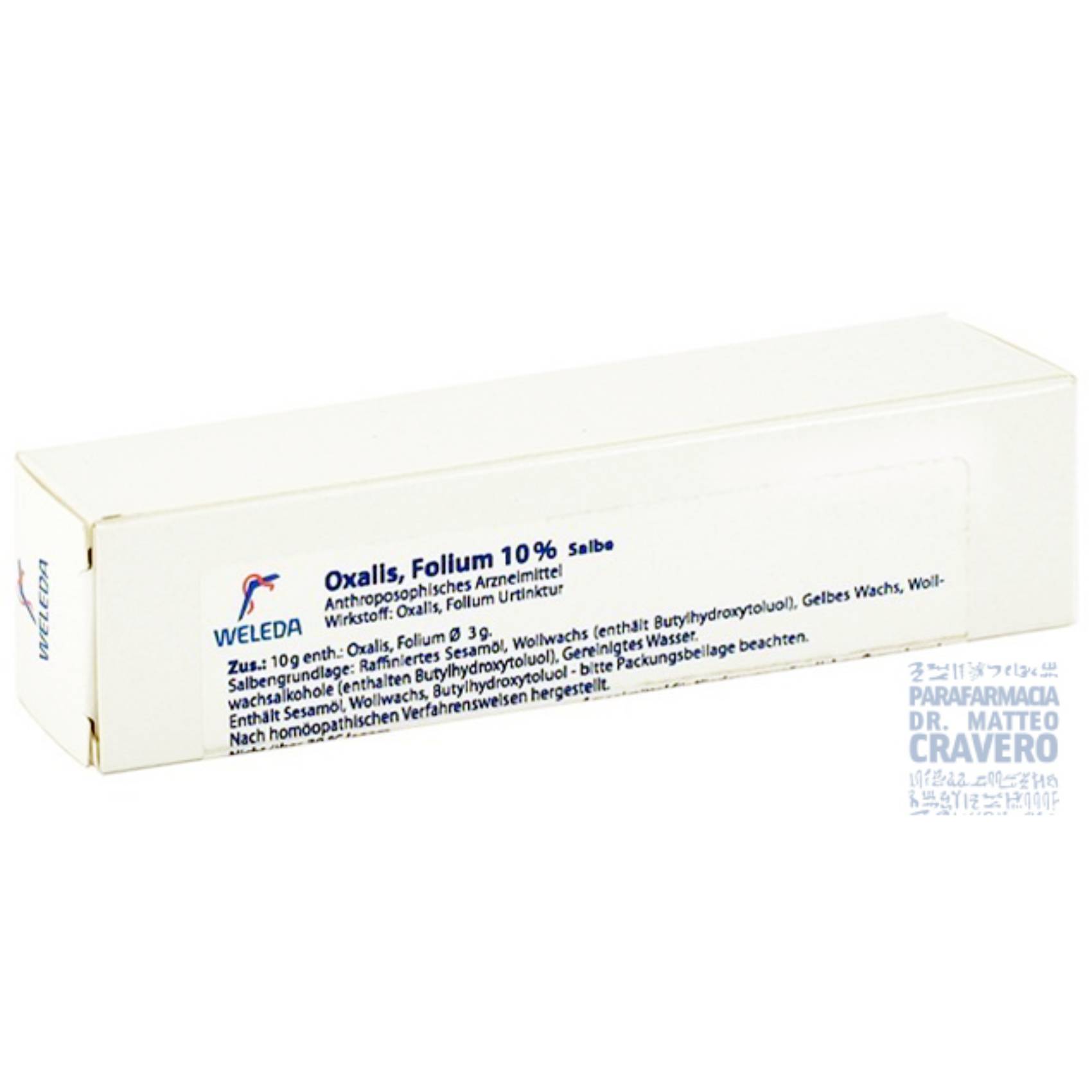 Oxalis Folium 10% 25g unguento