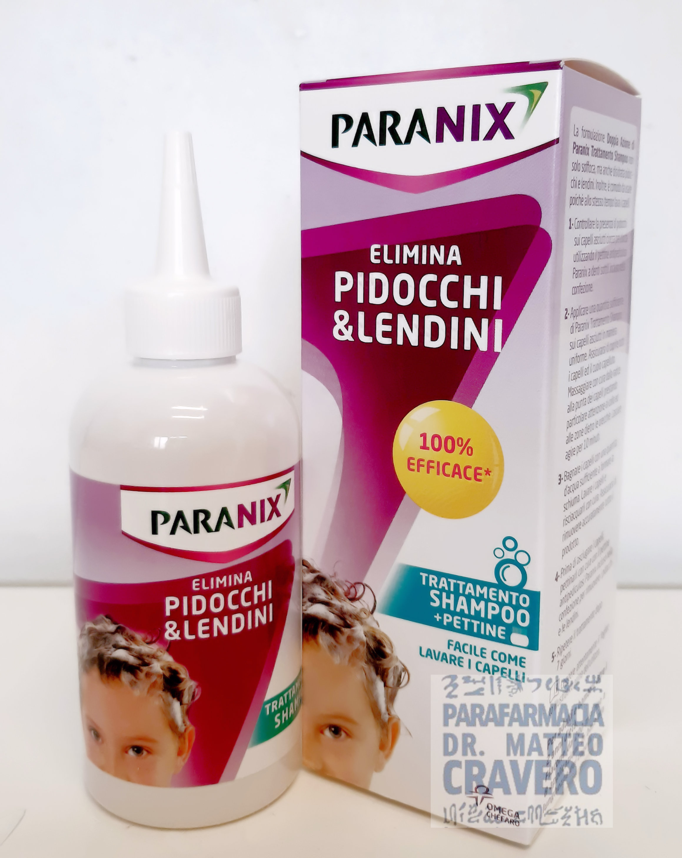 Paranix Shampoo Trattamento 200ml € 19,42 prezzo Parafarmacia Cravero