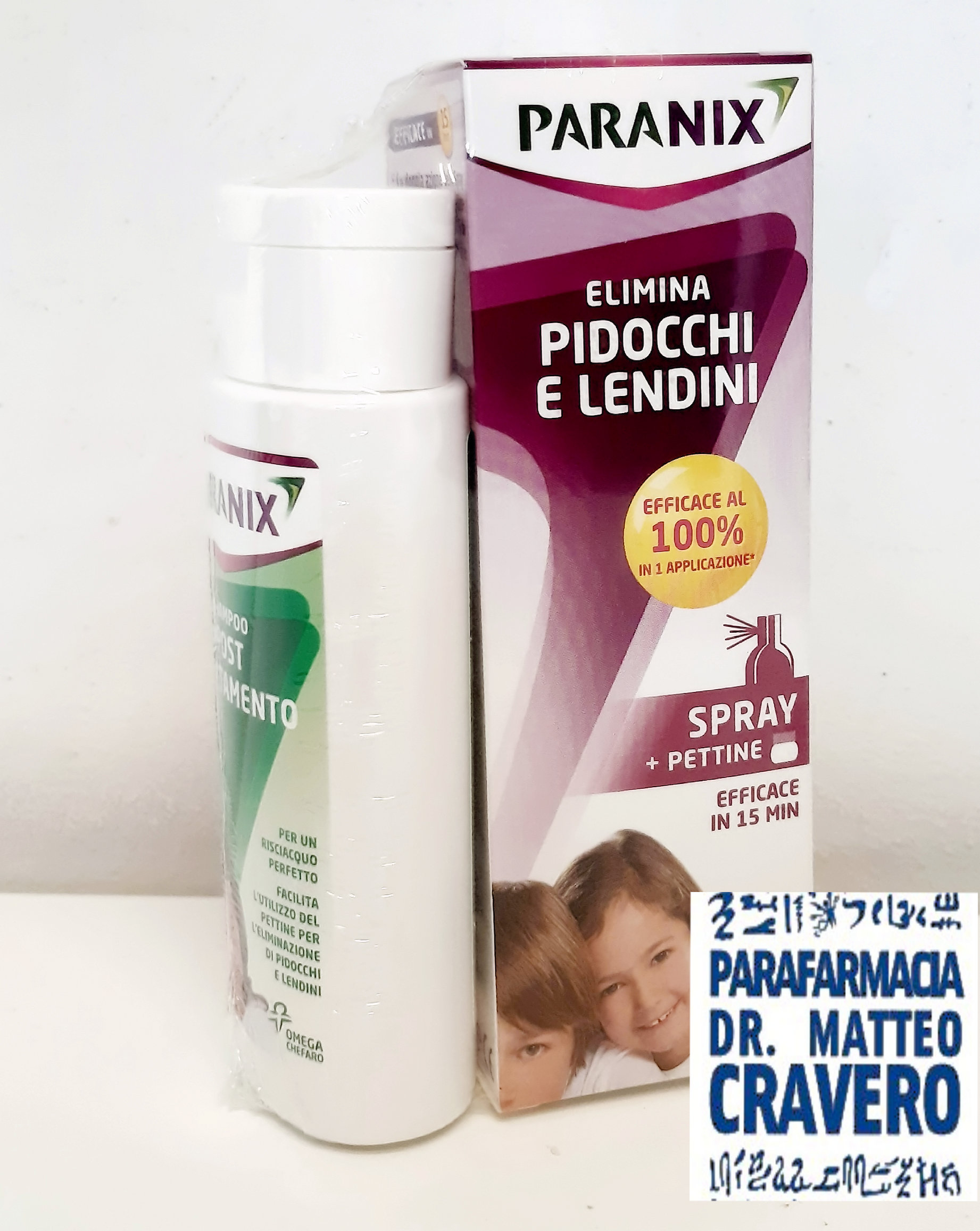 Paranix trattamento Spray + Shampoo 