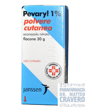 PEVARYL POLVERE CUTANEA 30G 1%