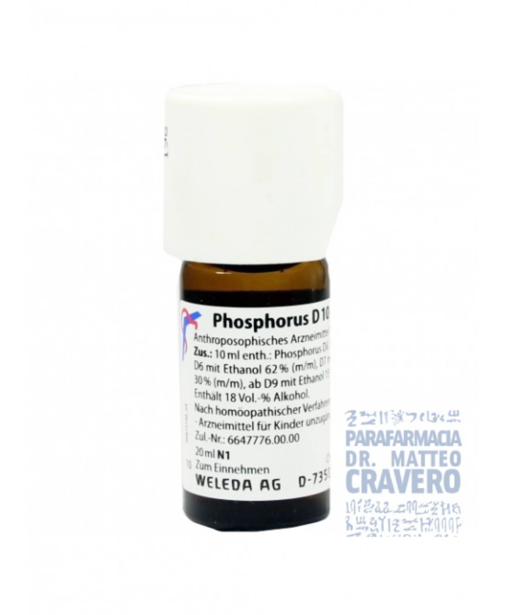 Phosphorus D10 20ml Gocce