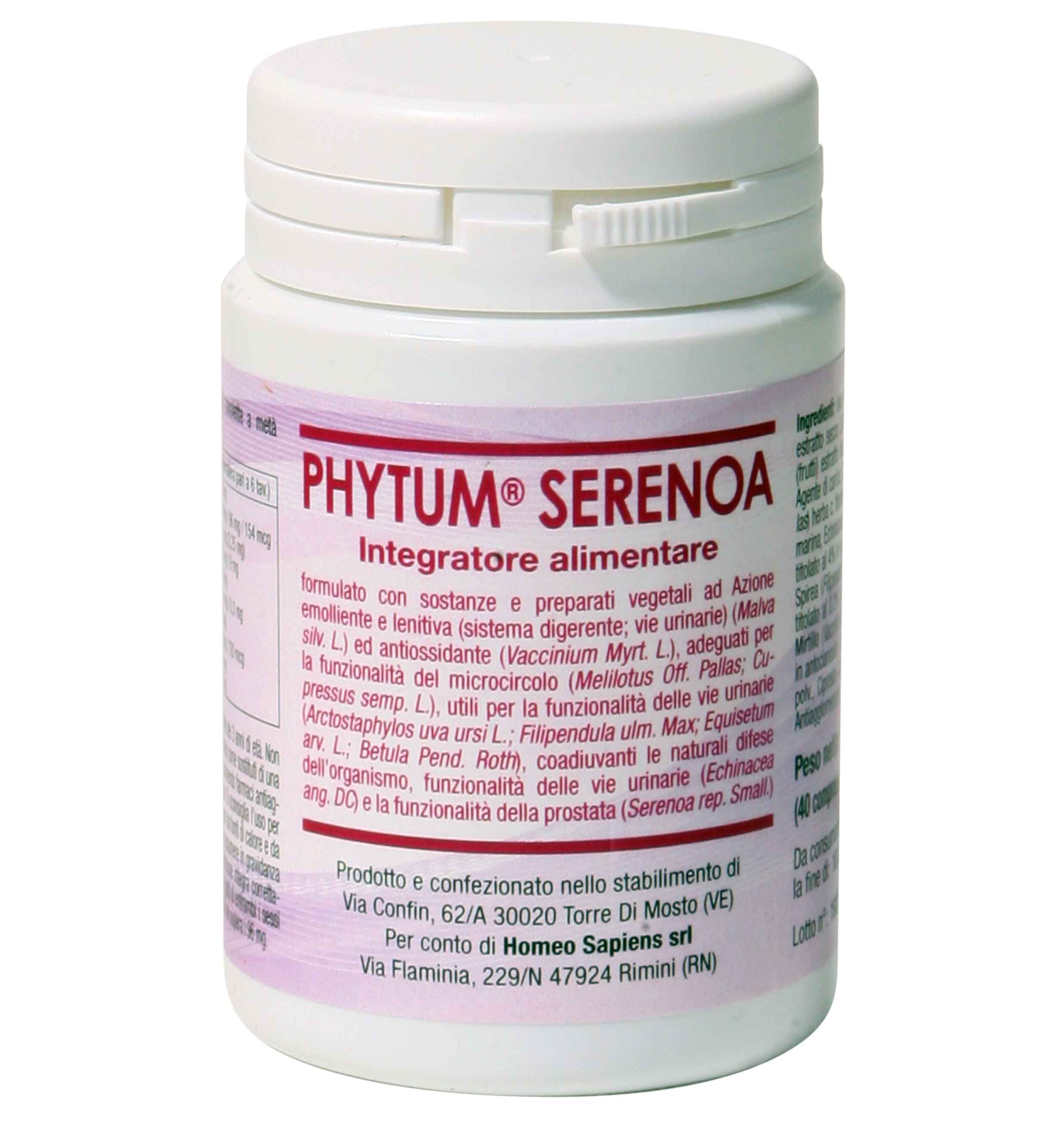 PHYTUM SERENOA 40 COMPRESSE