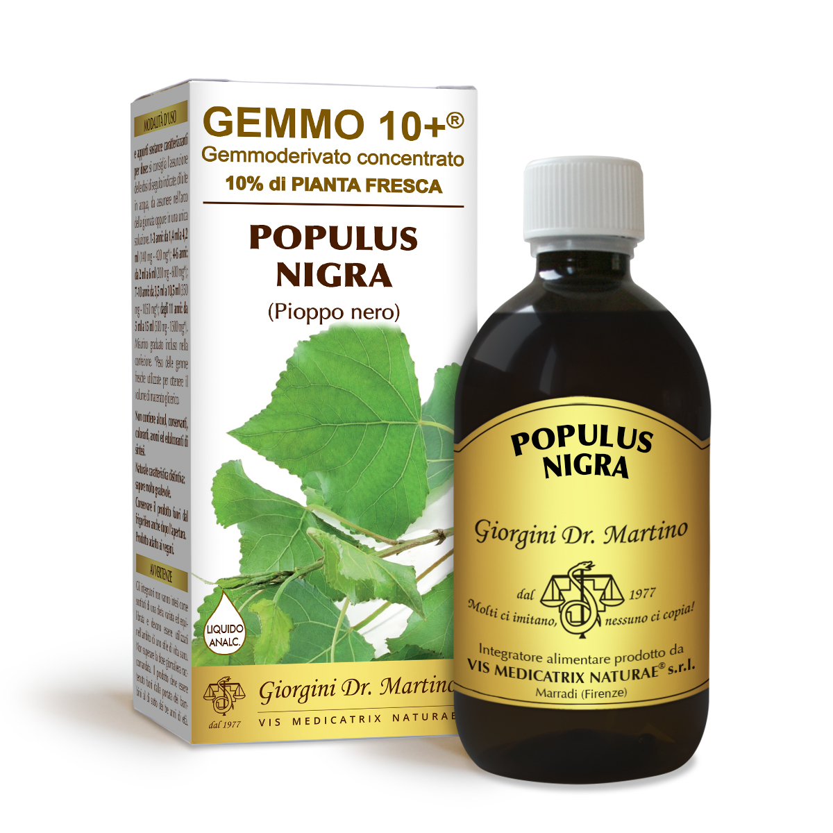 PIOPPO NERO 500ML ANALCOLICO GEMMO 10+