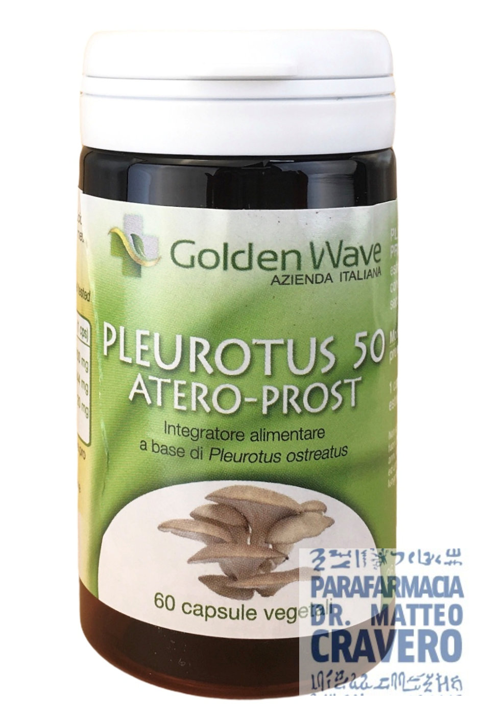 Pleurotus 50 Atero-Prost 60 capsule Golden Wave