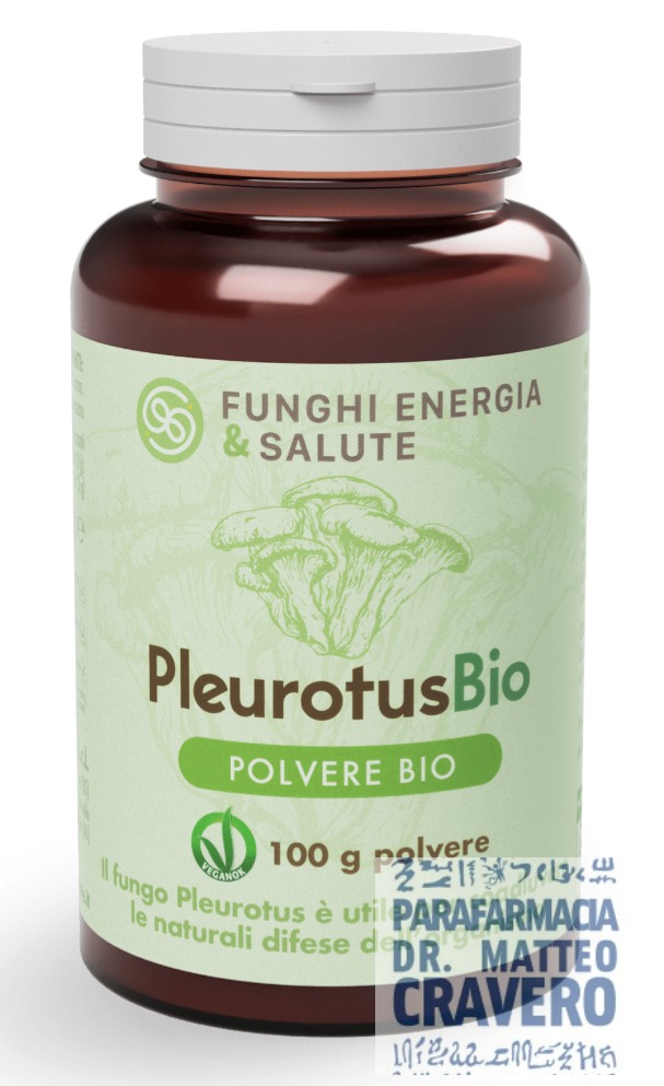 PLEUROTUS POLVERE BIO 100 GRAMMI