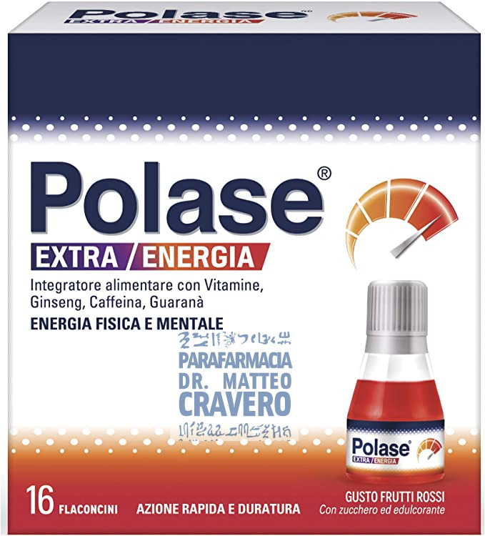 POLASE EXTRA ENERGIA 16 FLACONCINI