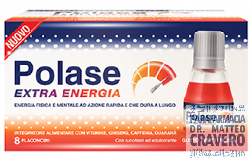 POLASE EXTRA ENERGIA 8 flaconcini