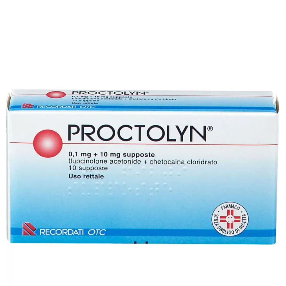 PROCTOLYN 10 SUPPOSTE
