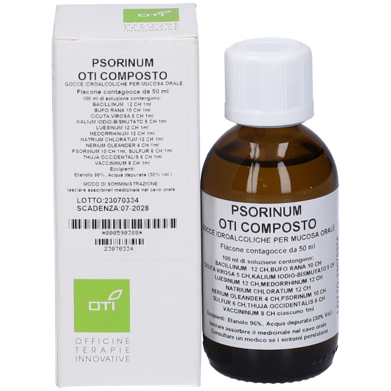 PSORINUM OTI COMPOSTE GOCCE 50 ML
