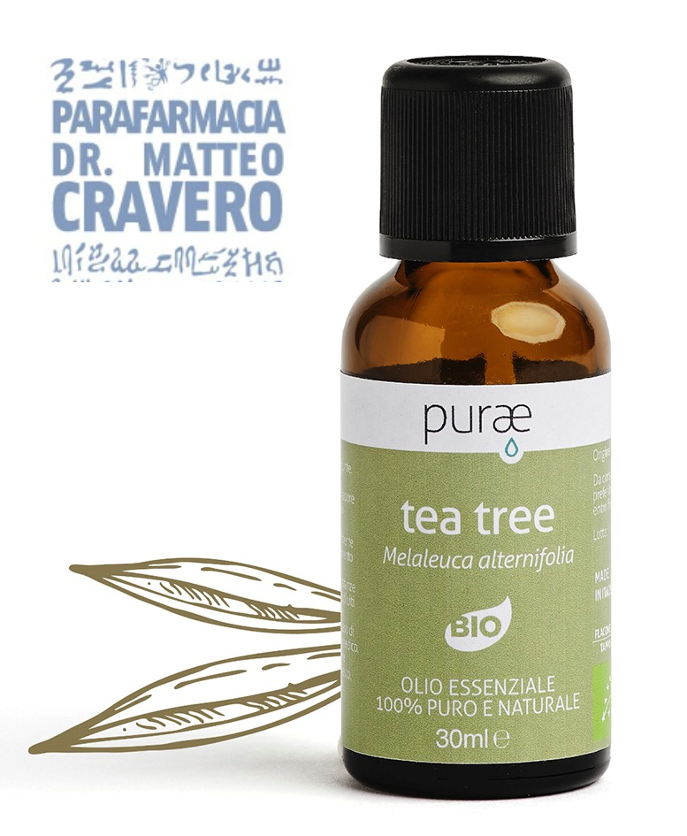 PURAE Albero del Tea BIO Olio essenziale 30ml