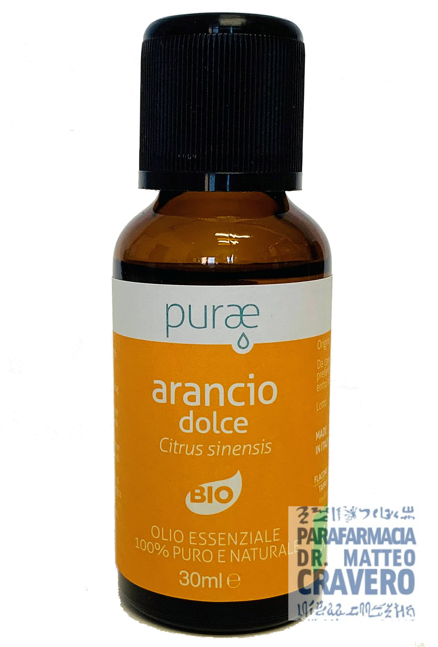 PURAE ARANCIO DOLCE OLIO ESSENZIALE 30ML