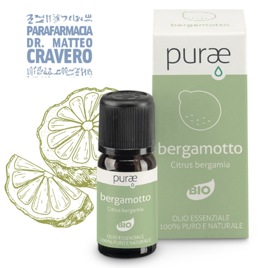 PURAE BERGAMOTTO BIO Olio essenziale 10ml