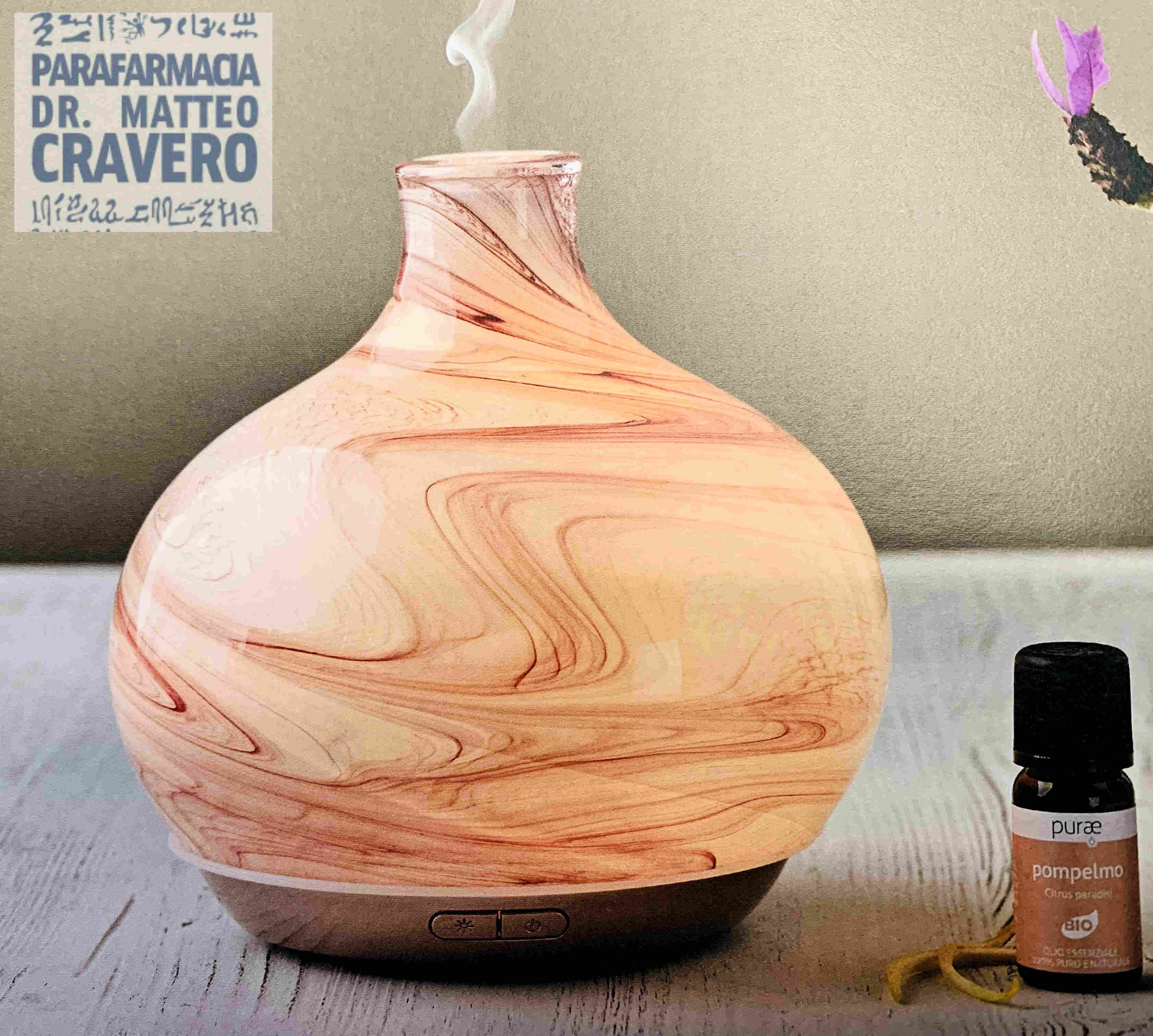 PURAE DIFFUSORE ULTRASUONI TEA