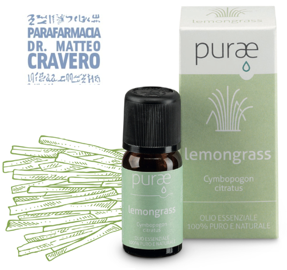 Purae LemonGrass Olio Essenziale 10ml