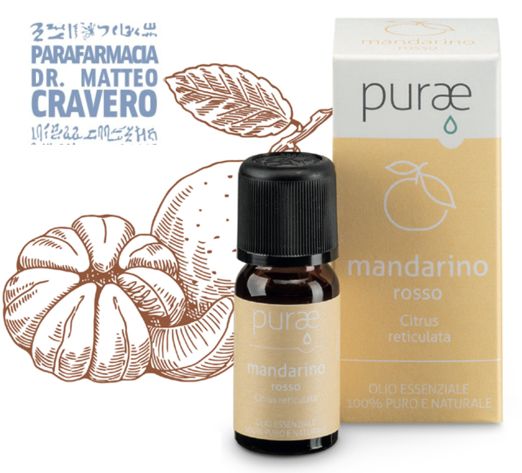 Purae Mandarino Bio Olio Essenziale 10ml € 8,00 prezzo Parafarmacia Cravero