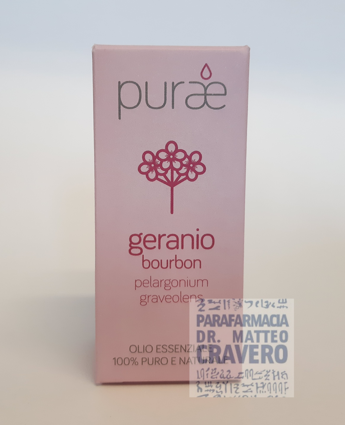 Purae Geranio Olio Essenziale 10ml