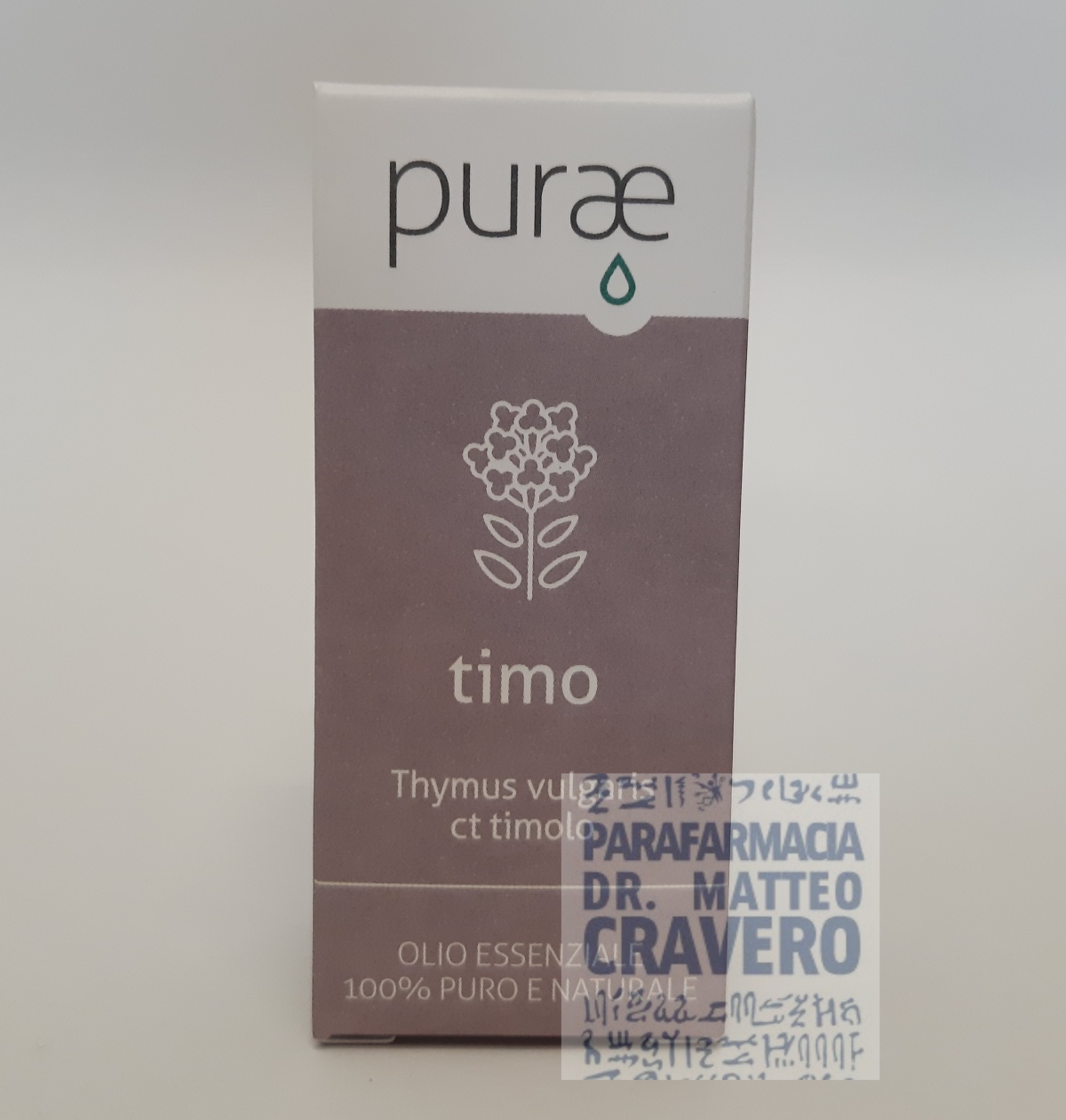 Purae Timo Rosso Olio Essenziale 5ml