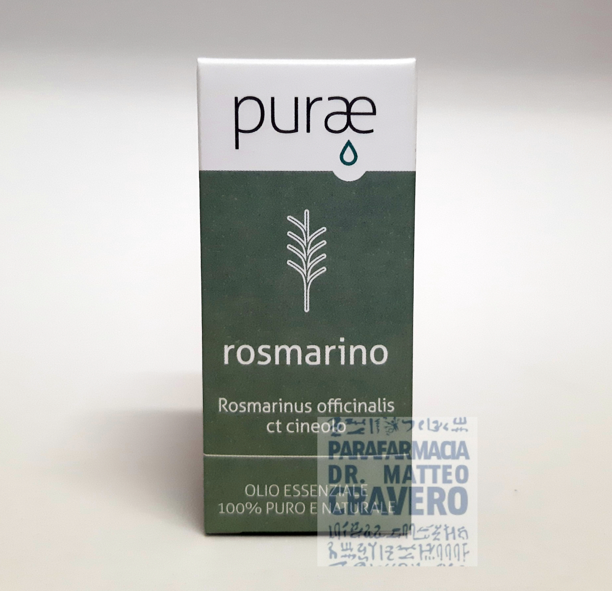 Purae Rosmarino Cineolo Olio Essenziale 10ml
