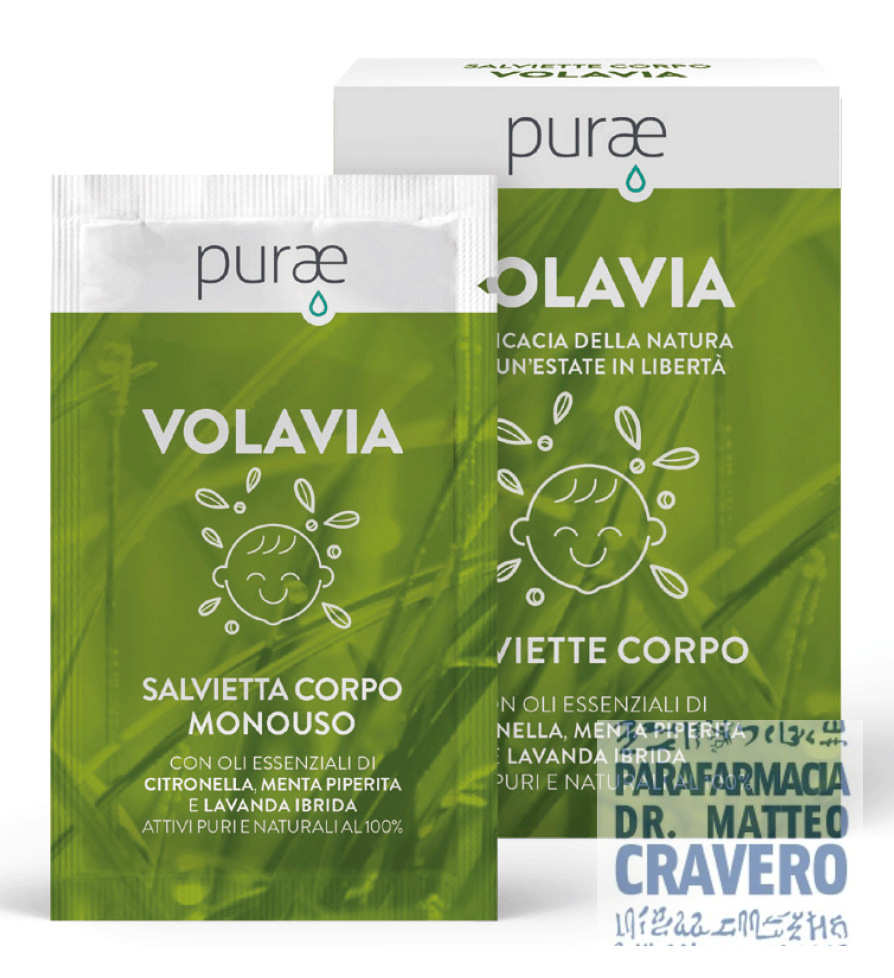 PURAE SALVIETTE CORPO VOLAVIA 3ML