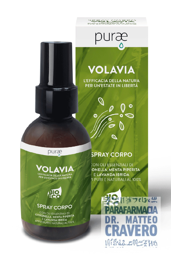 PURAE SPRAY CORPO VOLAVIA 100ML