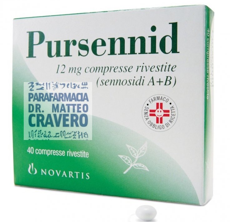 PURSENNID 40 compresse 12MG