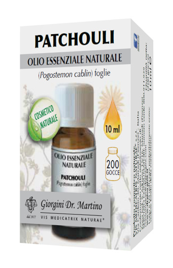 PATCHOULI OLIO ESSENZIALE NATURALE 10ML