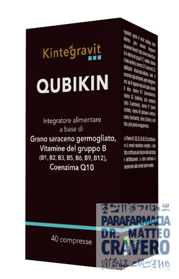 QUBIKIN KINTEGRAVIT 40 compresse