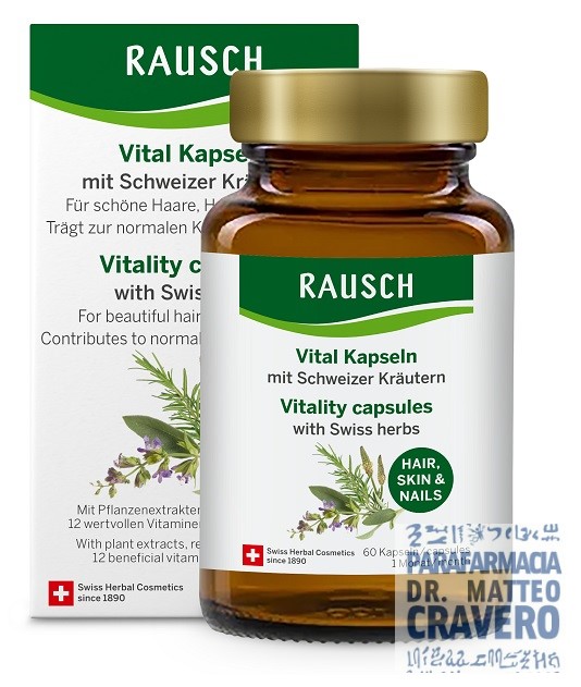 RAUSCH CAPSULE VITALITA' 60 CAPSULE