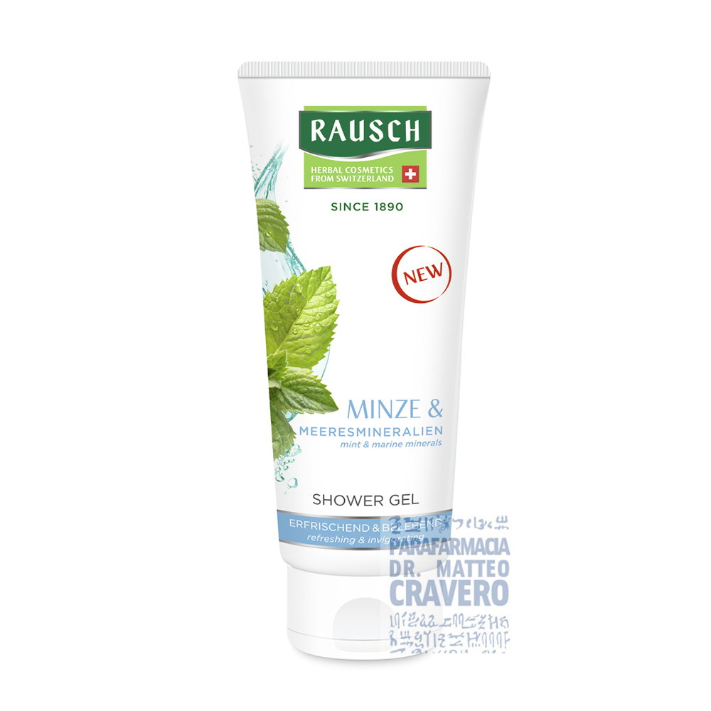 Rausch shower gel menta 200ml