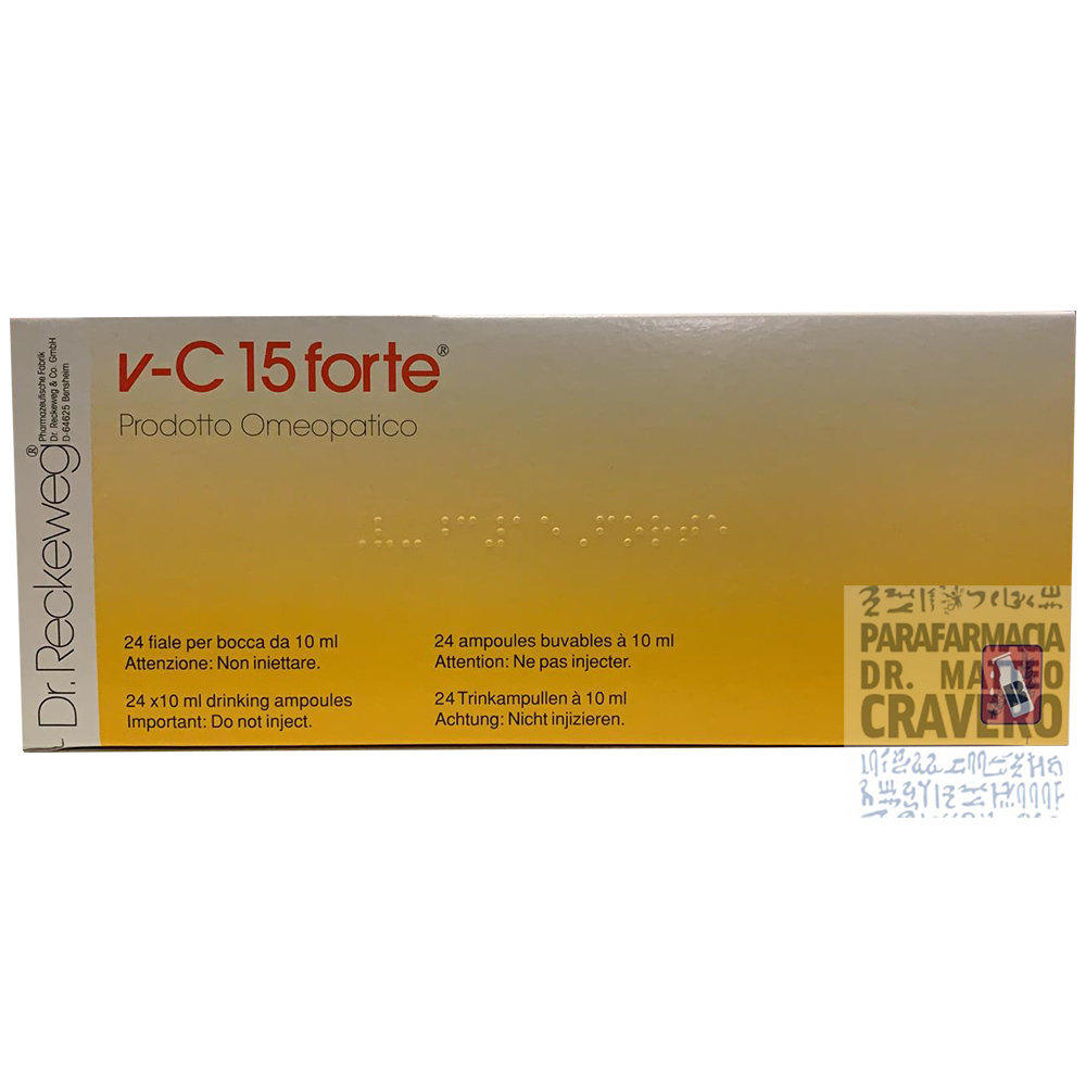 Reckeweg VC15 Forte 24 fiale per bocca