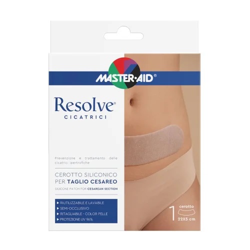 RESOLVE CEROTTO SILICONICO CESAREO 22X5CM