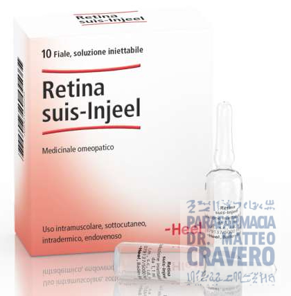 RETINA SUIS INJEEL 10 fiale 1,1ml HEEL