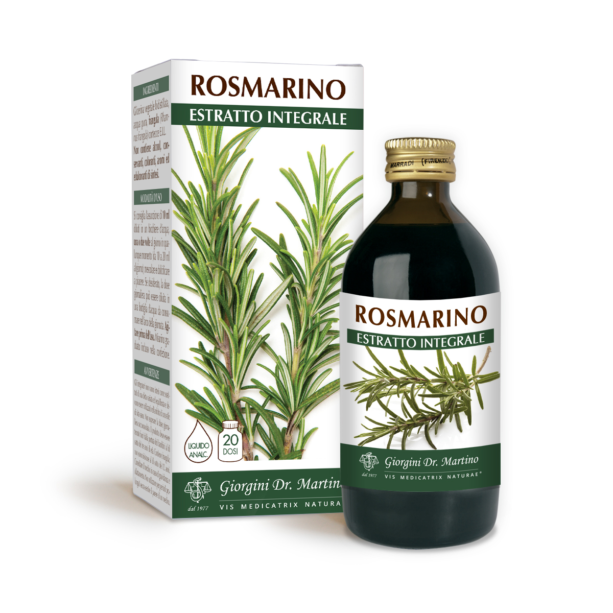 ROSMARINO ESTRATTO INTEGRALE 200ML