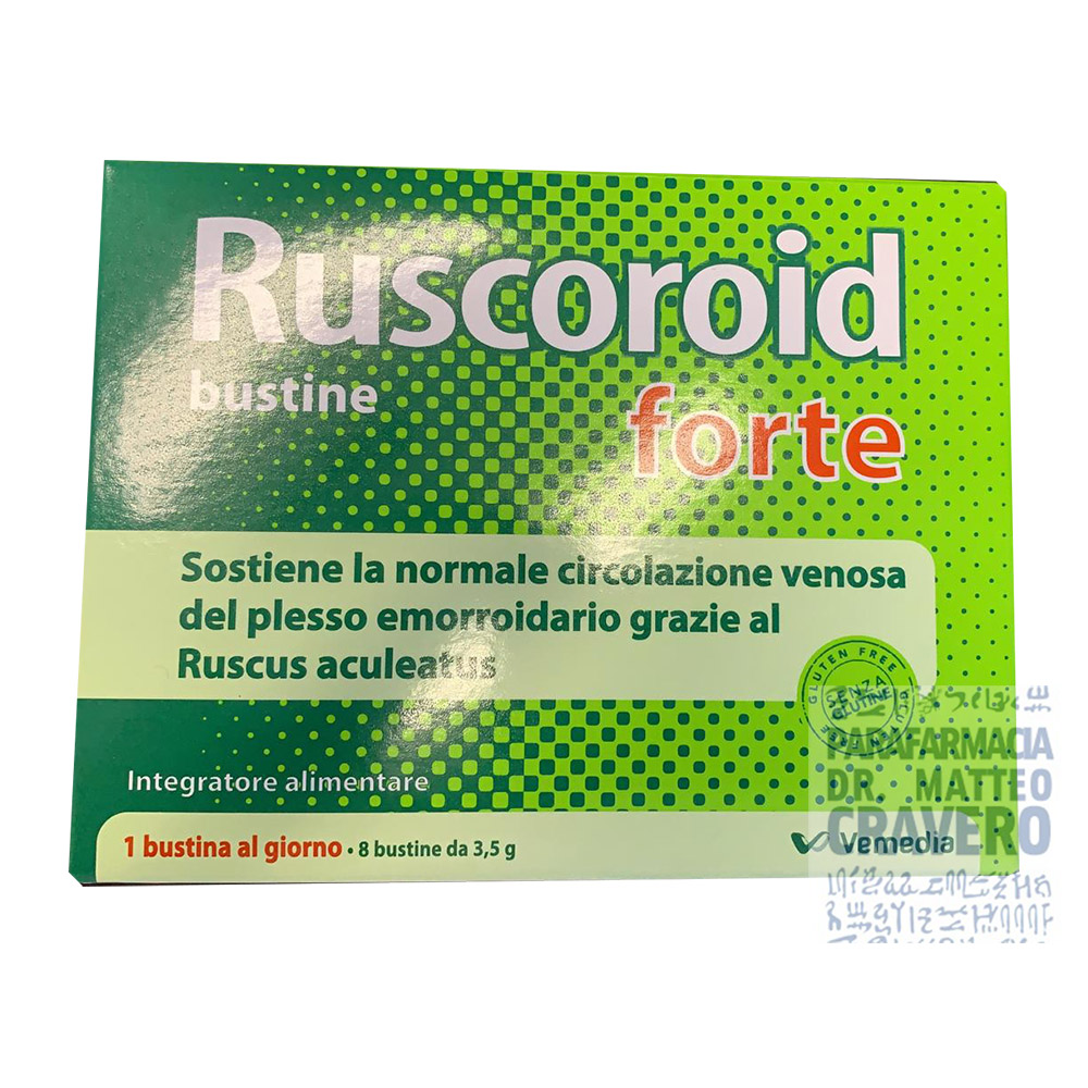 Ruscoroid forte 8 bustine