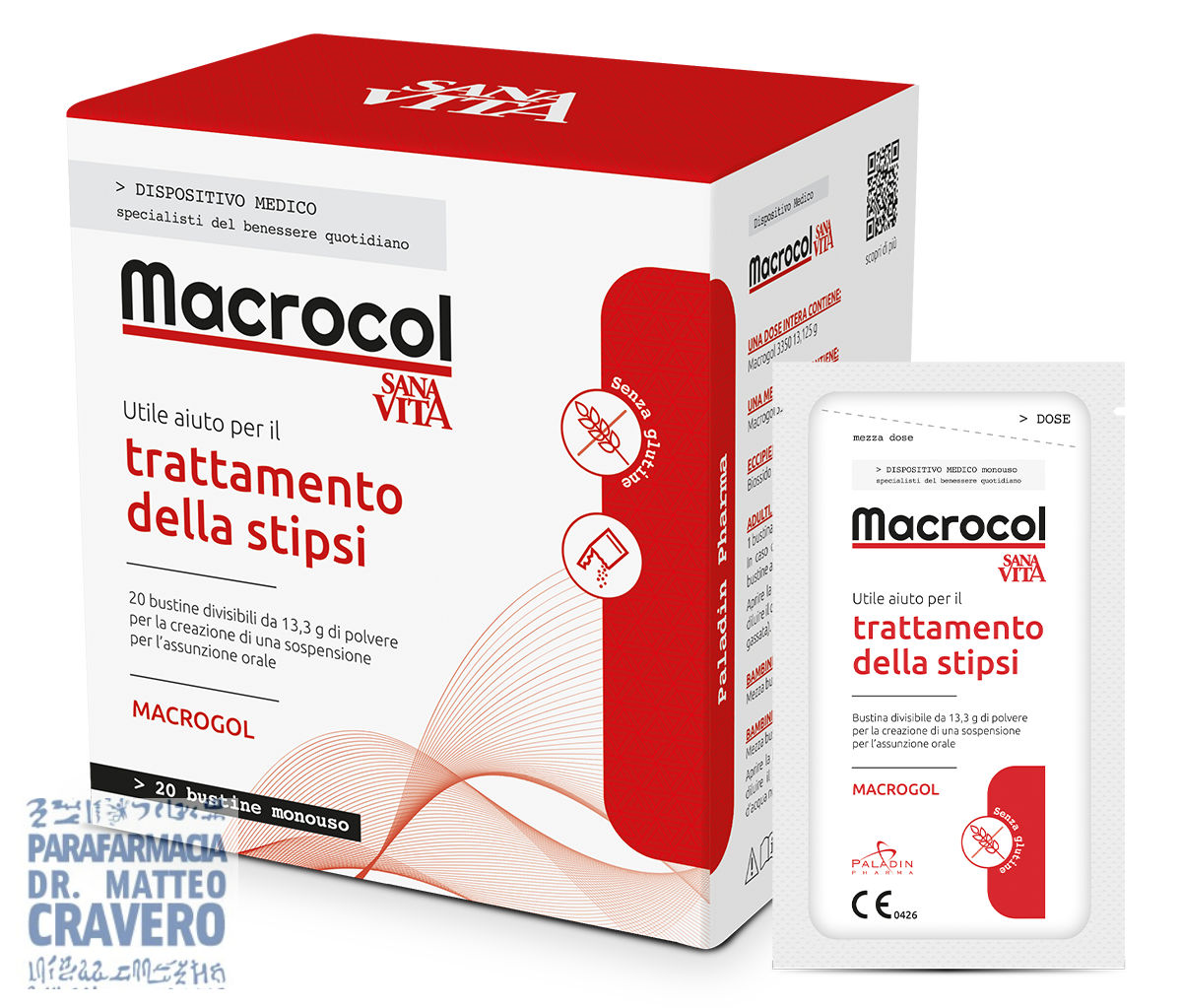 SANAVITA MACROCOL PLUS 20 Buste